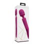 VIVE - Kiku - Rechargeable Double Ended Wand with Innovative G-Spot Flapping Stimulator - Pink