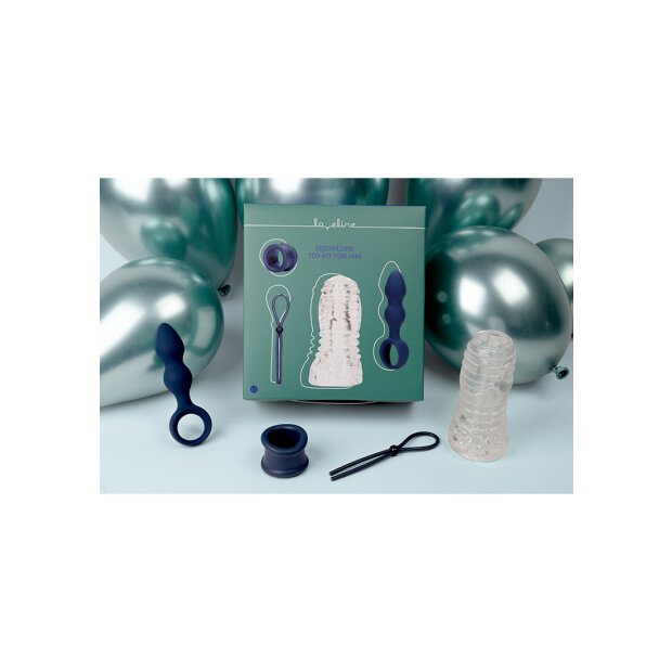 Loveline Toy Set for Him - Stormy Forecasts Dark Blue