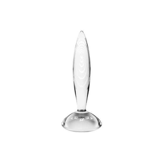 Sparkling Crystal - Glass Dildo - Transparent