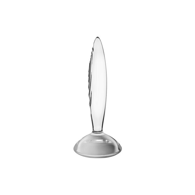 Sparkling Crystal - Glass Dildo - Transparent