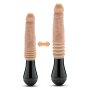 Dr. Skin Silicone Dr. Knight Thrusting Gyrating Vibrating Dildo Beige 27,5 cm