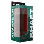 Shaft Model N 9,5 Inch Liquid Silicone Dong With Balls Mahogany 24,1 cm