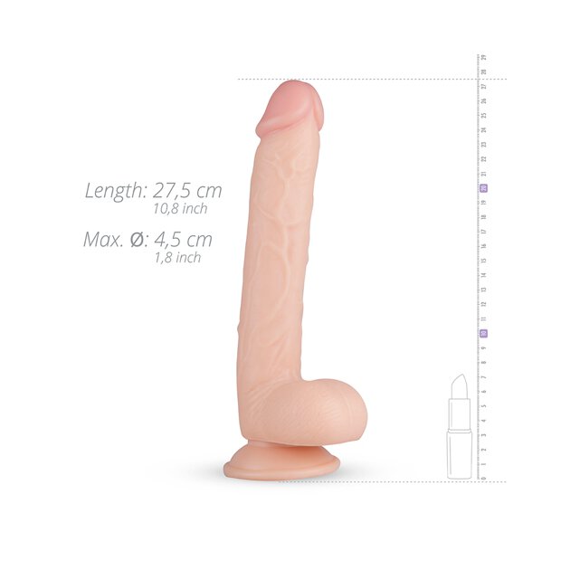 Elvin Realistic Dildo - 27.5 cm