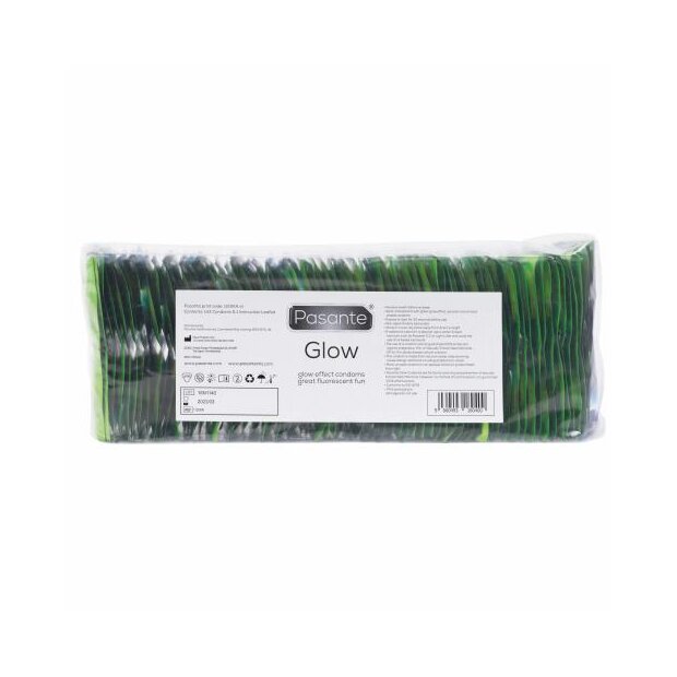 Pasante Glow Bulk Pack Condoms 144 pieces
