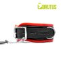 BRUTUS Leather Collar Black/Red