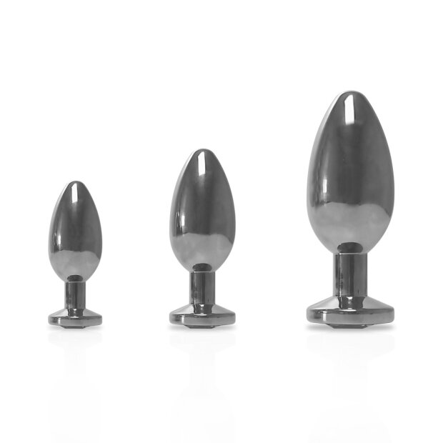 Jewelled Buttplug M 3,0 cm