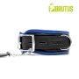 BRUTUS Leather Collar Black/Blue