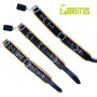 BRUTUS Leather Collar Black/Yellow