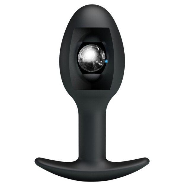 Pretty Love Analplug Silikon Schwarz 8,4 cm