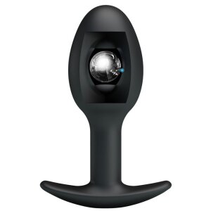 Pretty Love Plug anal silicone noir 8,4 cm