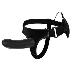 Pretty Love Strap On Vibrating Dildo Marvin Black 9 cm
