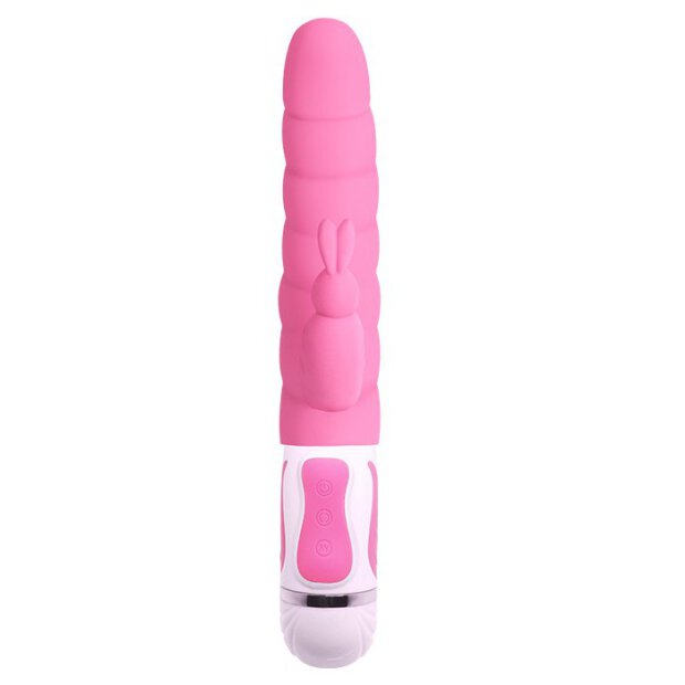 Pretty Love Vibromasseur Rabbit Steven rotatif rose