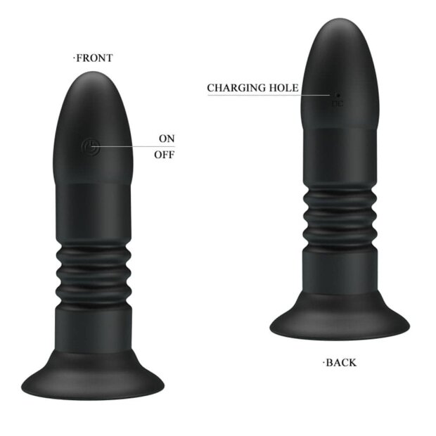 Pretty Love anal plug Magic Jingers with remote control 3,4 cm