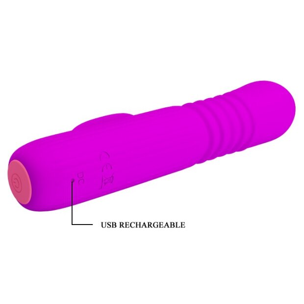 Pretty Love Vibrator Rabbit Leopold violett