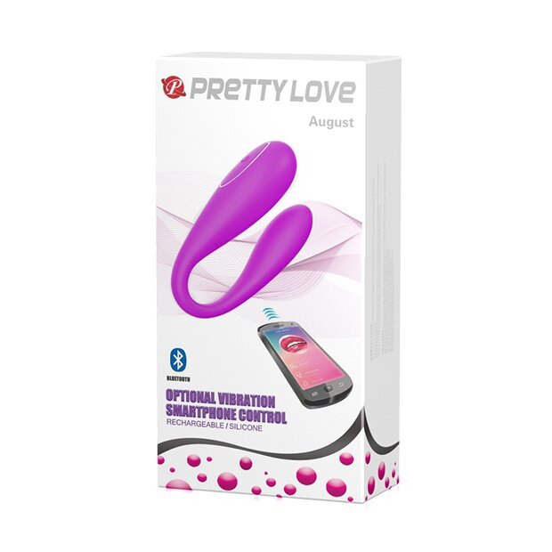 Pretty Love Clitoris Stimulator August purple