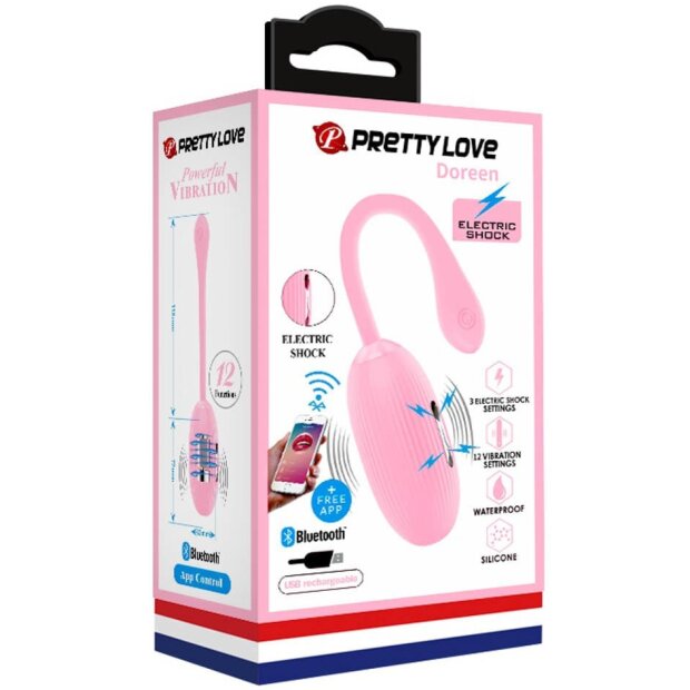 Pretty Love  Electro Vibro - Oeuf Doreen Rosa