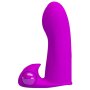 Pretty Love vibrating purple finger cuff 8 cm
