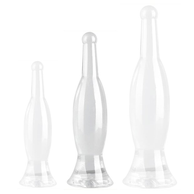 ClearlyHorny Plug Bottle M transparent