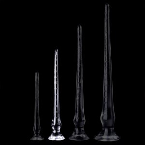 ClearlyHorny Long transparent Plug M