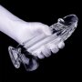 ClearlyHorny Dildo Kolk L transparent 16 cm