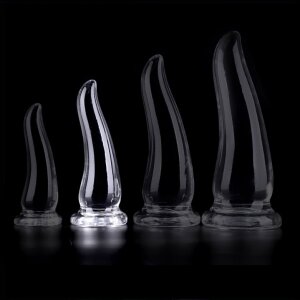 ClearlyHorny transparenter Plug Gazox M