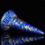 MetallicAnal Godemiché Unix Bleu Or 17 cm