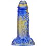 MetallicAnal Dildo Fantasy Gentax Blau Gold 16 cm