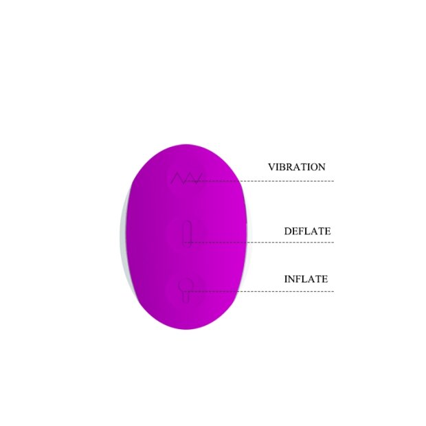 Pretty Love aufblasbarer Vibrator Dempsey Pink