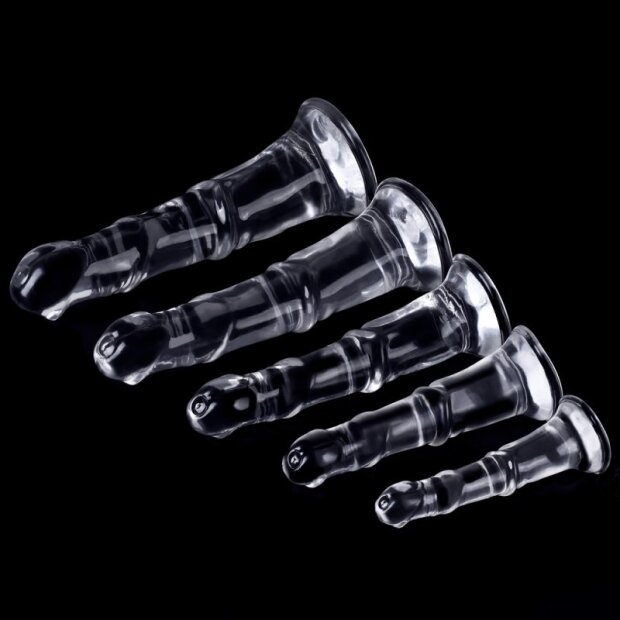 ClearlyHorny Pferde Dildo Jumy XL Transparent