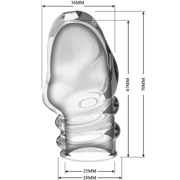 Pretty Love Jeremy Penis sheath transparent