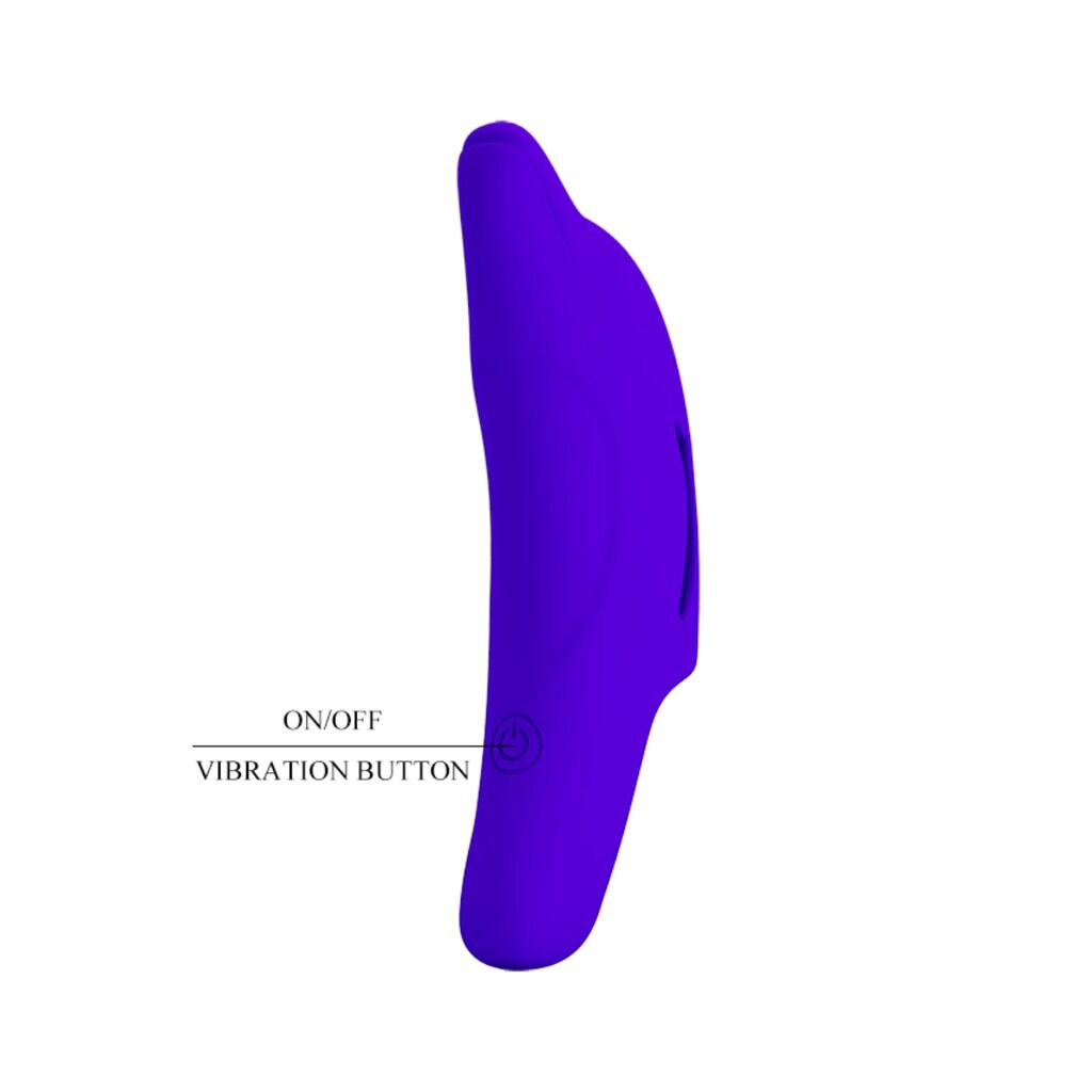 Pretty Love Delfin Fingeraufsatz Vibrator blau, 22,95