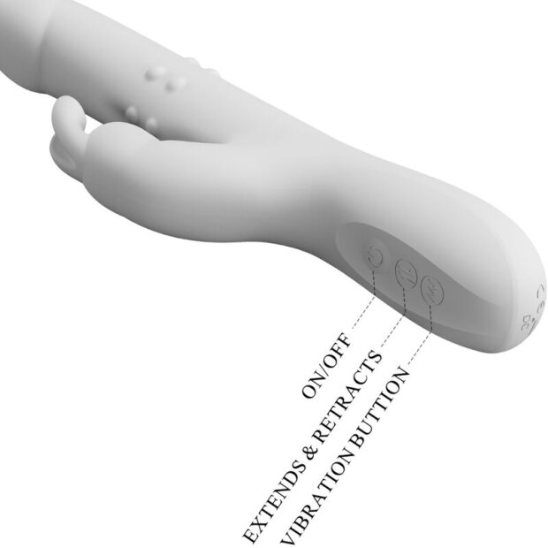 Pretty Love Rabbit Vibrator kristall klar