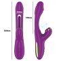 Intense multifunctional vibartor with oscillating and suction movements