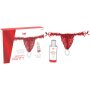 intt Brazilian Red Panty with Pearls and Lubricant Gel 50 ml