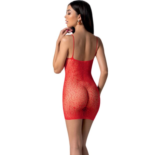 Passion Bodystocking Minikleid Onesize rot