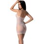 Passion Bodystocking Minikleid Onesize weiß