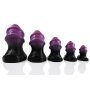 Mister B HellHound Sphinx Buttplug - Black Purple 4 cm