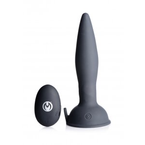 XR Brands Turbo Ass-Spinner Silikon Anal Plug mit...