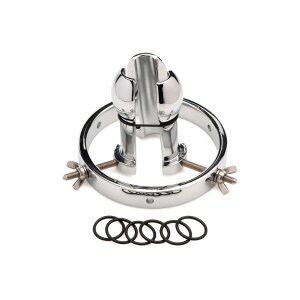 XR Brands Forced Spread Anal Explorer made of stainless...