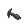 Thunder Plugs Rim Slide Sliding Ring Silicone Butt Plug Black