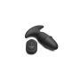 Thunder Plugs Butt Slider Sliding Ring Silicone Missile Plug Black