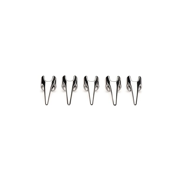XR Brands Anneaux à griffes 5 pièces Argent