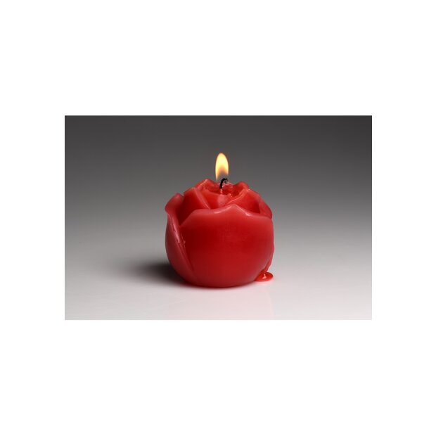 XR Brands Rose Bougie compte-gouttes rouge