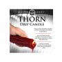 XR Brands thorn drip candle red