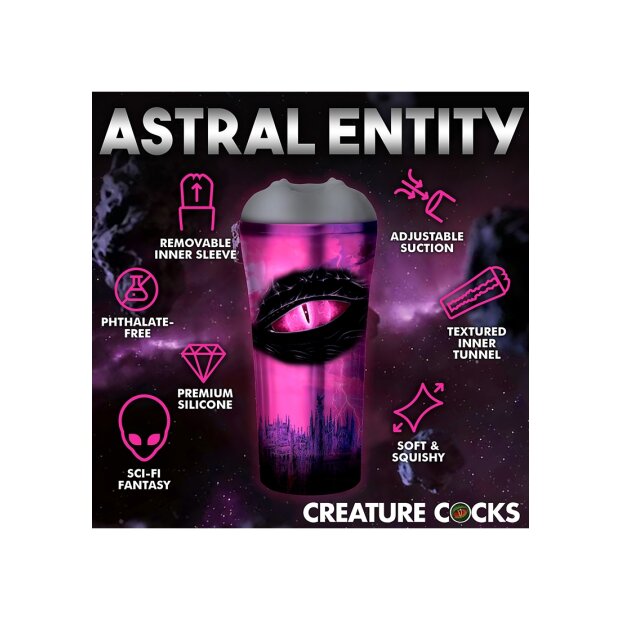 XR Brands Raubtier - Kreatur Masturbator grau