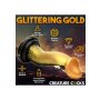 XR Brands Snake Dildo gold