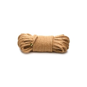 XR Brands Premium geflochtenes Juteseil 30 cm braun