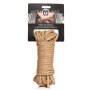 XR Brands Premium geflochtenes Juteseil 30 cm braun