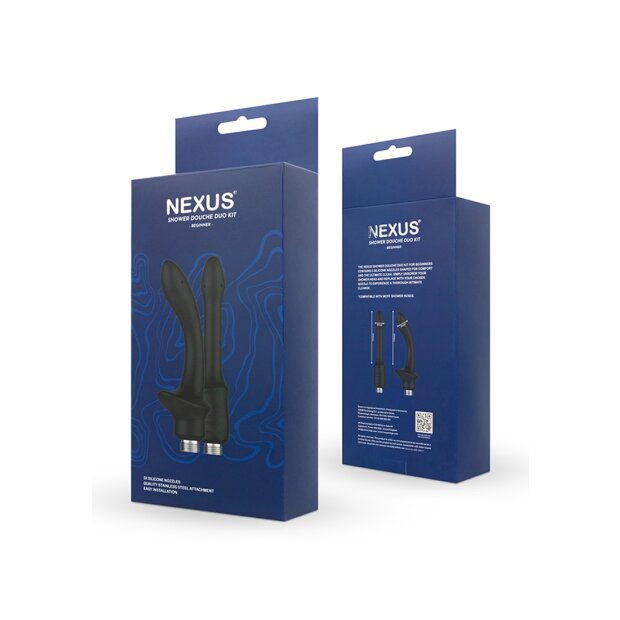 Nexus Beginner Shower Douche Duo Kit Black