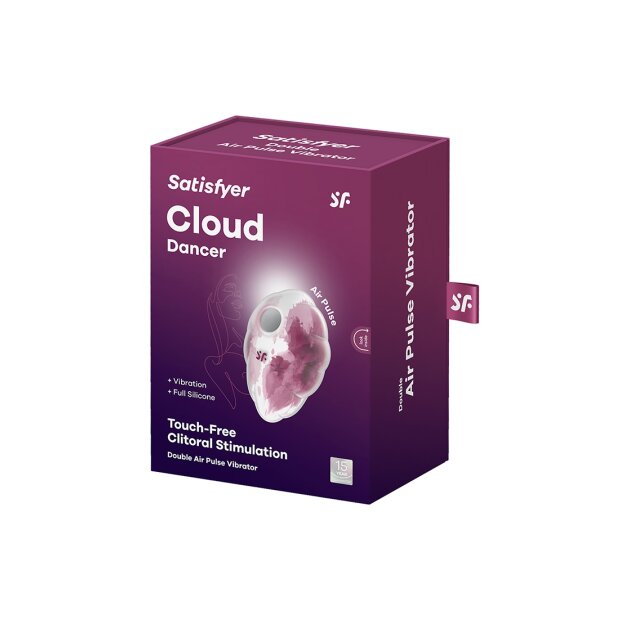 Satisfyer Vibrator Cloud Dancer - Red print